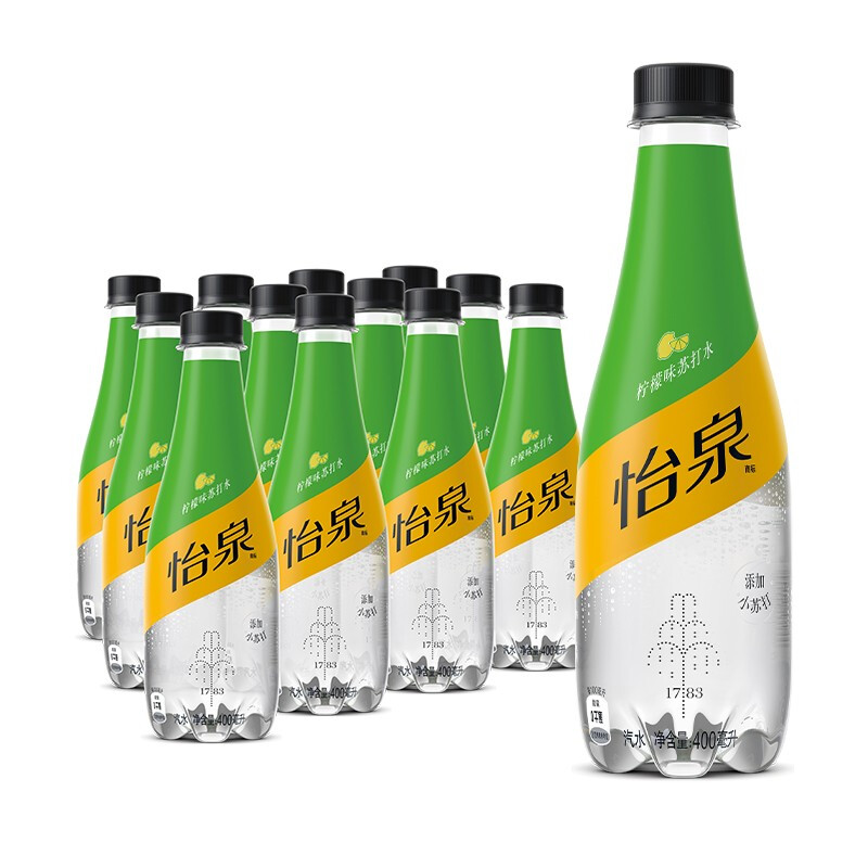 怡泉苏打柠檬味汽水400ml.jpg